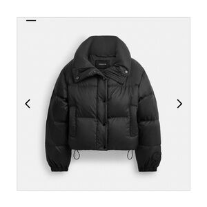 Coach Cropped Puffer